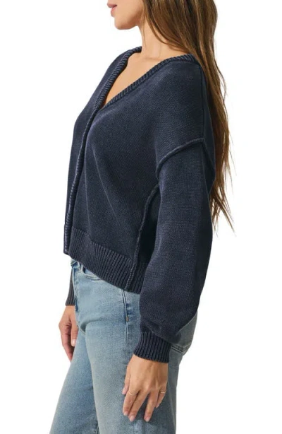 Splendid Jayda Cardigan In Navy