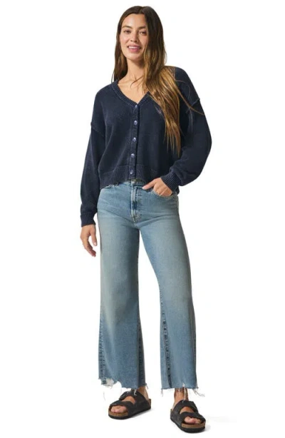 Splendid Jayda Cardigan In Navy