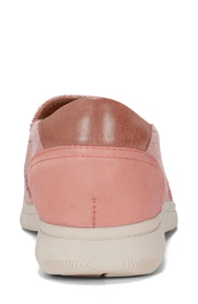 Rockport Cobb Hill Lenoir Slip-on Sneaker In Medium Red