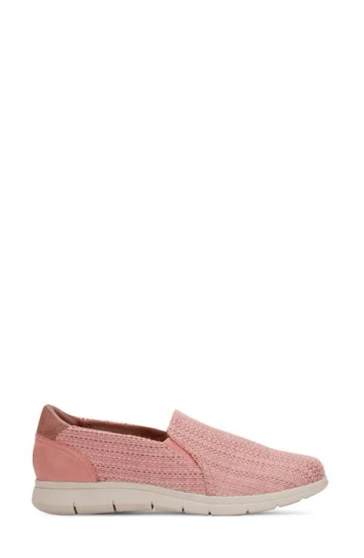 Rockport Cobb Hill Lenoir Slip-on Sneaker In Medium Red
