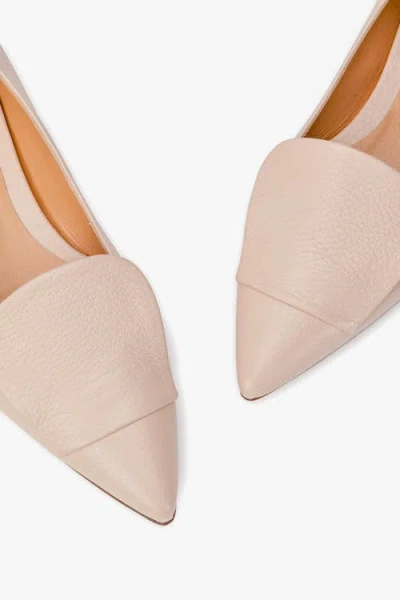 Bells & Becks Lia Pointed Toe Loafer In Nude