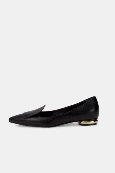 Bells & Becks Lia Pointed Toe Loafer In Black