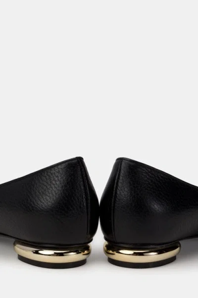 Bells & Becks Lia Pointed Toe Loafer In Black