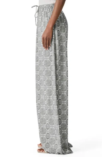 Splendid Mckenna Wide Leg Pull-on Pants In Soft Vob Sun Print