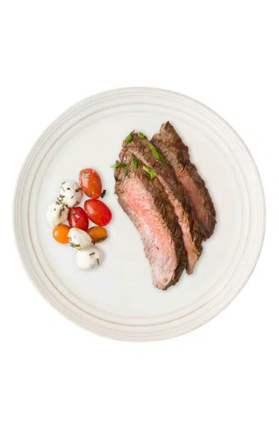 Juliska Bilbao Stoneware Dinner Plate In Whitewash