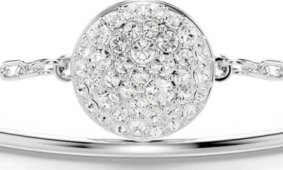 Swarovski Sublima Bangle In White/silver