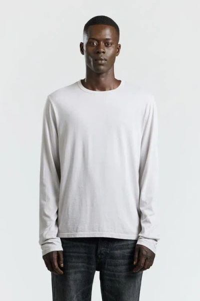 Cotton Citizen Classic Crewneck Tee In Vintage White Stone