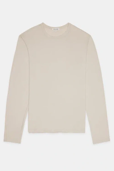 Cotton Citizen Classic Crewneck Tee In Vintage White Stone