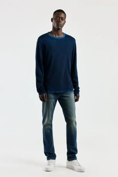 Cotton Citizen Classic Crewneck Tee In Vintage Navy