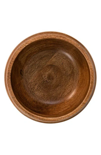 Juliska Bilbao Wood 10-inch Serving Bowl In Brown