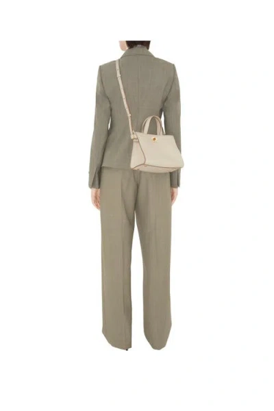Burberry Cotswolds Grainy Leather Tote Bag In Soap