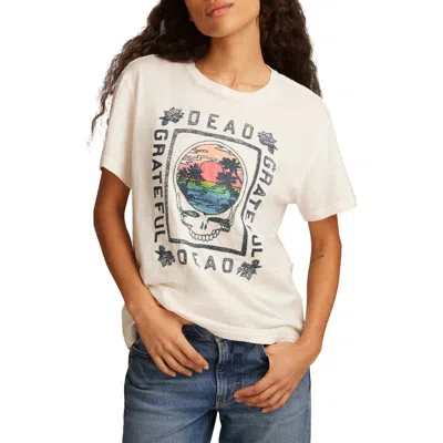 Lucky Brand Grateful Dead Cotton Graphic T-shirt In Marshmallow