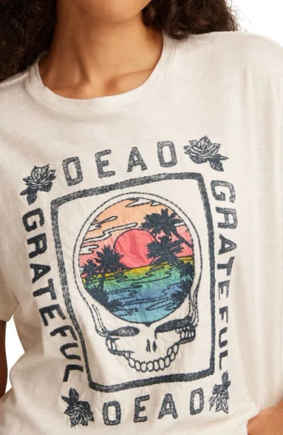 Lucky Brand Grateful Dead Cotton Graphic T-shirt In Marshmallow