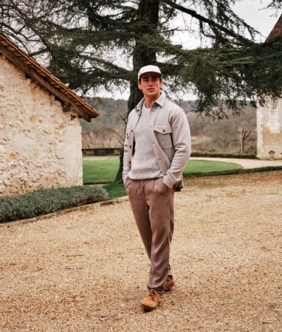 Industrie Australia The New Coleman Jacket In Light Grey