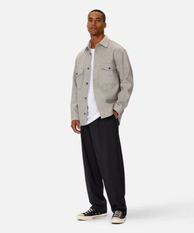 Industrie Australia The New Coleman Jacket In Light Grey