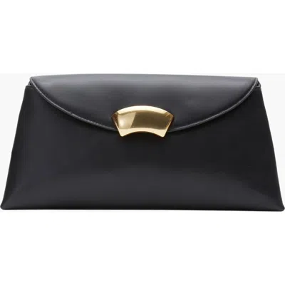 3.1 Phillip Lim Id Logo-engraved Clutch Bag In Black