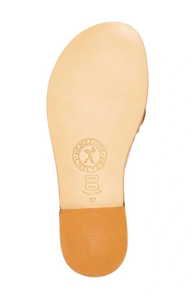 Penelope Chilvers Basque Slide Sandal In Tan