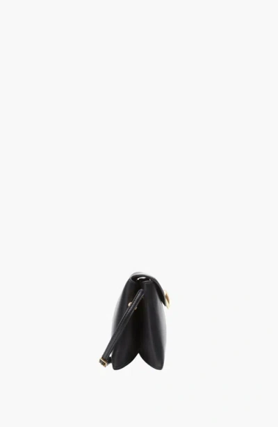 3.1 Phillip Lim Id Logo-engraved Clutch Bag In Black