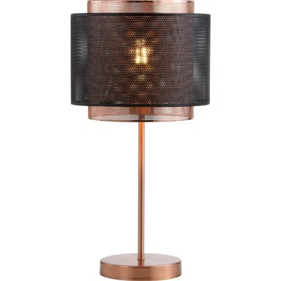 Jonathan Y Tribeca 19.7in Metal Led Table Lamp In Copper