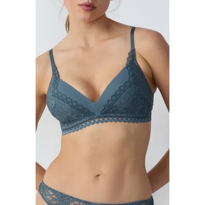 Etam Dream Wireless Bra In Anthracite