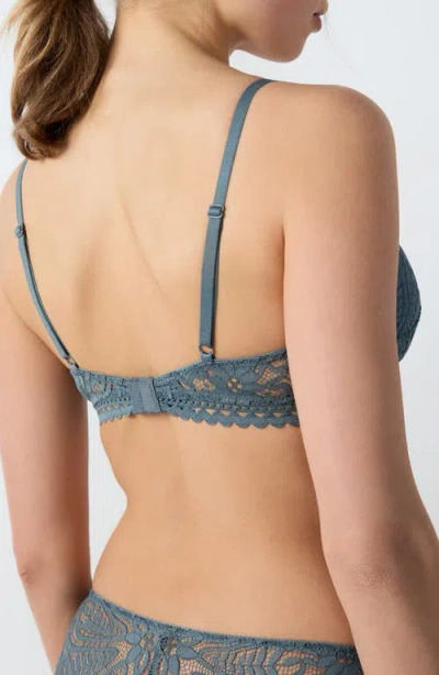 Etam Dream Wireless Bra In Anthracite