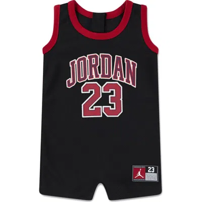 Jordan Jumpman 23 Jersey Romper In Black