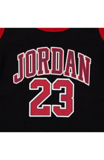 Jordan Jumpman 23 Jersey Romper In Black