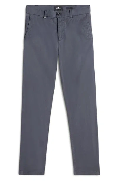 7 For All Mankind Adrien Weightless Slim Fit Chinos In Twilight Blue