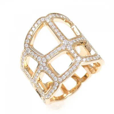 Pre-owned Hermes Pink Ring Jewelry () In Gold