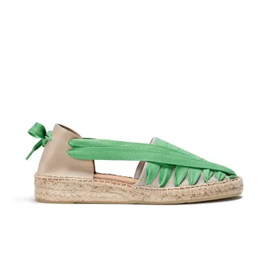 Naguisa Women's  Espadrilles - Soc Green In Green