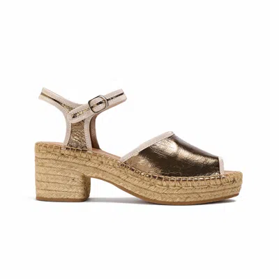 Naguisa Women's  Espadrilles - Var Gold In Gold
