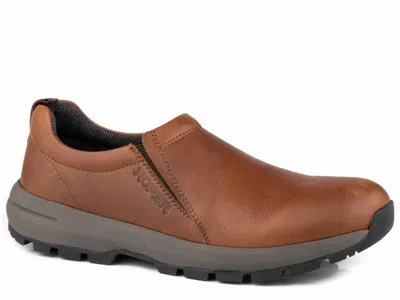 Roper Men's Braun Slip On Shoes In Brown In Brown