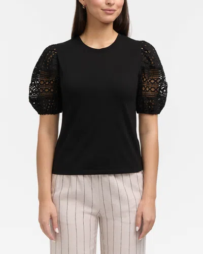 Ellen Tracy Top In Black