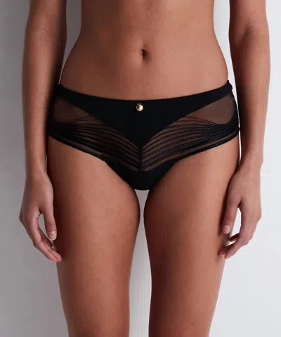 Aubade Sumptuous Waves Shorty In Black In Black