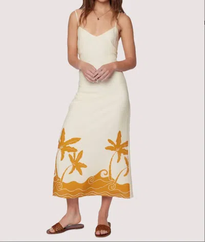 Lost + Wander Sefina Maxi Dress In Cream & Mustard In Multi