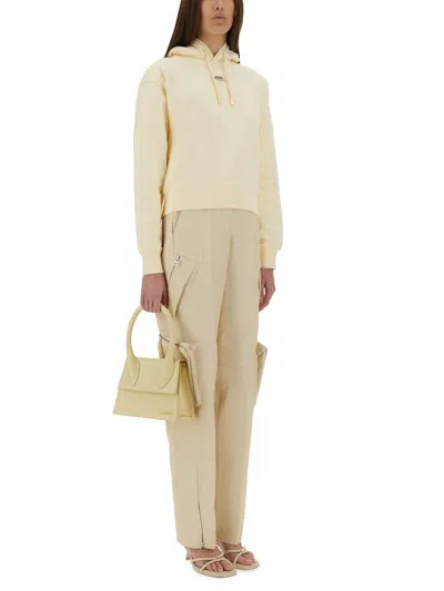 Jacquemus Women's The Cargo Pants Atelier In Beige