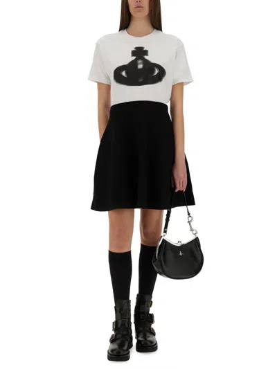 Vivienne Westwood Woman T-shirt White Size L Organic Cotton In White