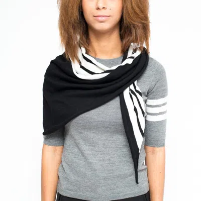 La Rose Scarves Black In Black