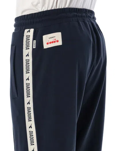 Diadora Track Pant Legacy In Blue Denim