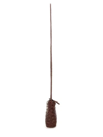 Dragon Diffusion Minsu Mini Basketball Bag In Brown