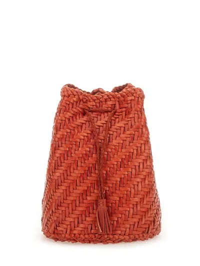 Dragon Diffusion Pompom Double Jump Pompom Shape 2 X Jump Design Shoulder Pouch 15 X18 X13 Cm In Orange