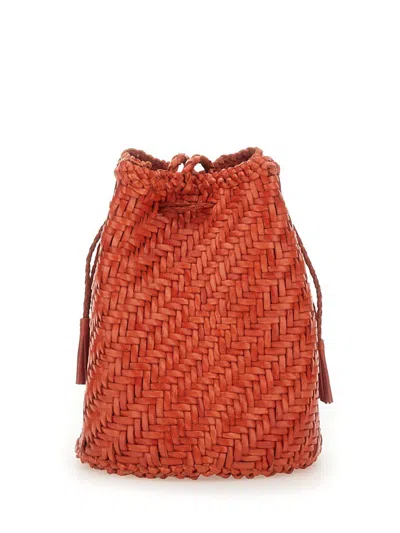 Dragon Diffusion Pompom Double Jump Pompom Shape 2 X Jump Design Shoulder Pouch 15 X18 X13 Cm In Orange