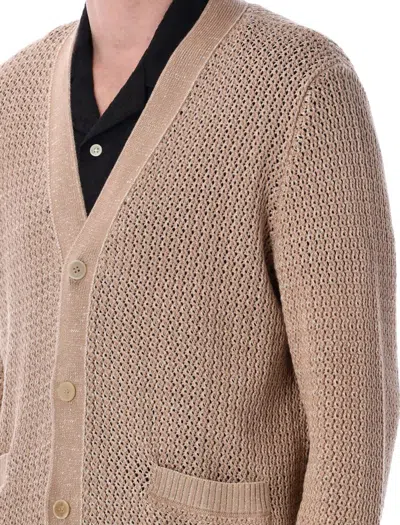 Corridor Button-down Cardigan In Beige