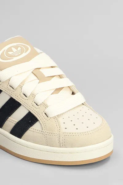 Adidas Originals Campus 00s Beta Sneakers In Beige Suede And Leather In Multi