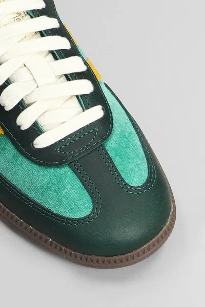 Adidas Originals Samba Og Sneakers In Green Velvet In Green