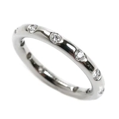 Pre-owned Tiffany & Co Platinum 950 Band Ring () In Multi