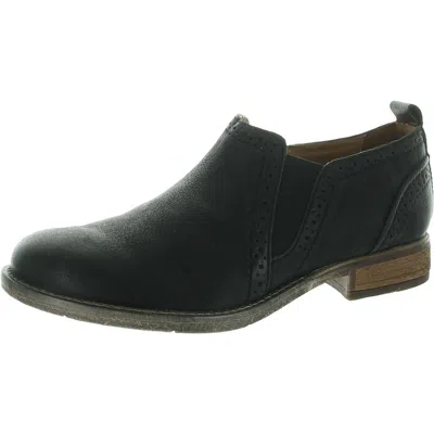 Josef Seibel Sienna 43 Womens Padded Insole Leather Booties In Black