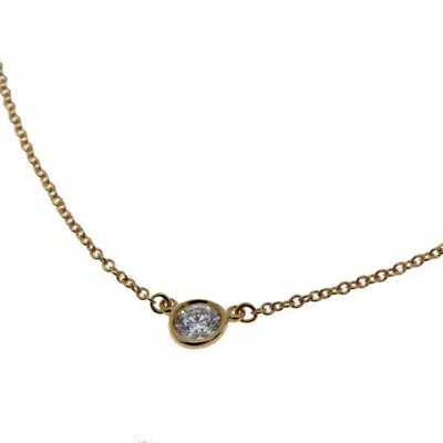 Pre-owned Tiffany & Co Yellow Gold (18k) Necklace () In Multi