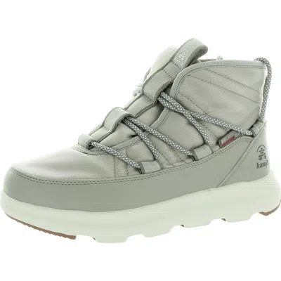 Kamik Lea Lo Womens Mixed Media Woven Winter & Snow Boots In Multi