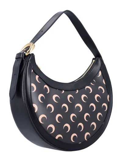 Marine Serre Moon Canvas Eclips Shoulder Bag
